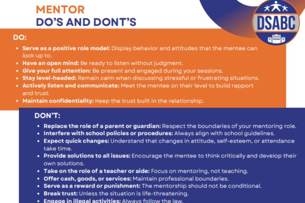 Mentor Do's & Don'ts